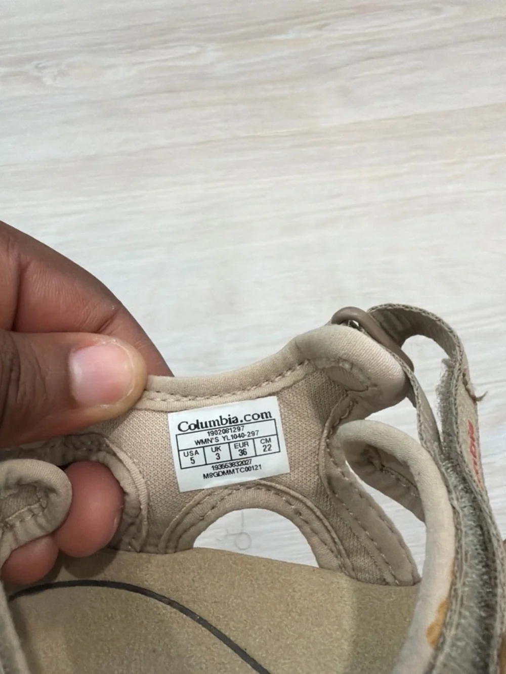 Columbia Kids Tan Strapped Outdoor Sandals